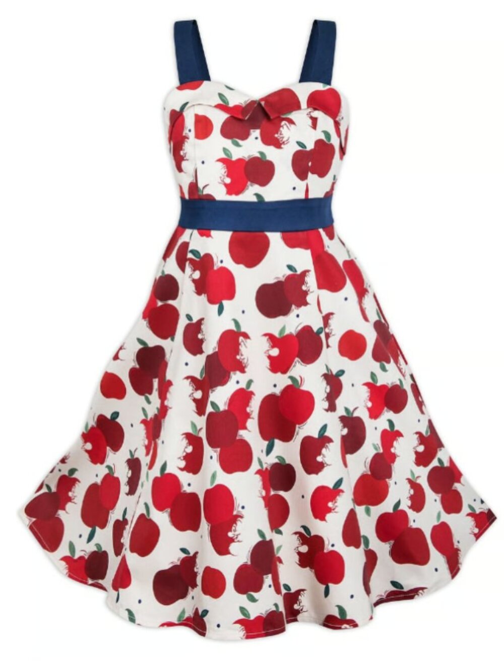 Disney Parks Dress Shop Snow White Poison Apple Retro Fit Flare Dapper Dress S